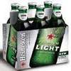 heineken light six pack