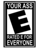 An ass rating!
