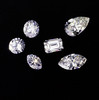 Set of precut Diamonds