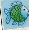 green and blue fish