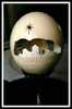 carved eggs