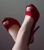 sweet red heels