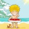 Hit the beach with Naruto!!