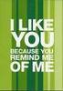 I like u....