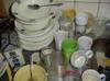 pile off dishes