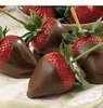 Fed chocolate strawberries