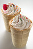 Vanilla Ice Cream Waffer Cup