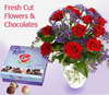 flowers and chocolates