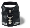 skull leather dog/cat vest