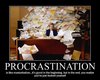 the power of procrastination!